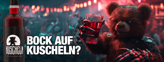 NEU - KUSCHELN Likör 0,7l