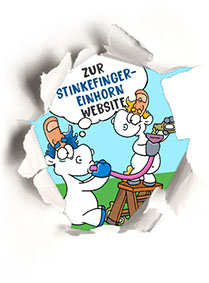 Zur Stinkefingereinhorn Fanseite stinkefingereinhorn.de