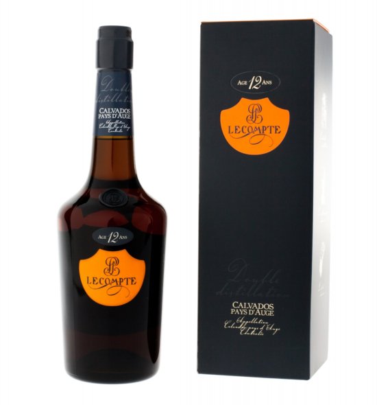 Calvados Pays D'Auge LeCompte · 0,7l · 40% · 12 Jahre