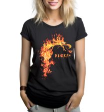 FICKEN Feuerdrachen-Shirt