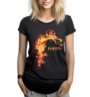 Feuerdrachen-Shirt Damen vorne