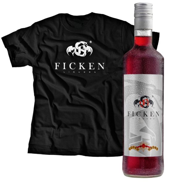 FICKEN 0,7l mit Partyshirt