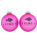 FICKEN Christbaumkugel 2er Set pink