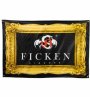 FICKEN Fahne Goldrand