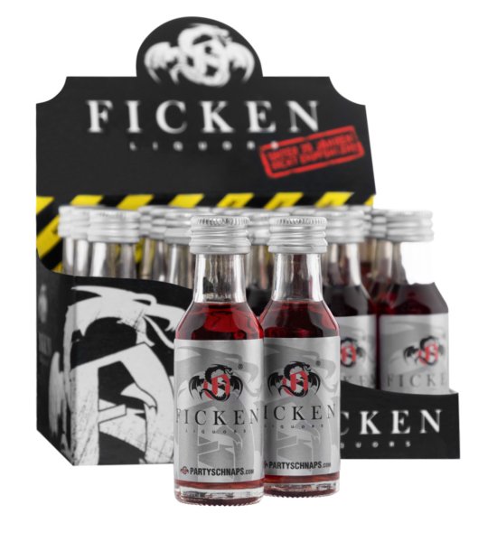 FICKEN 0,02l Kleinflasche Glas