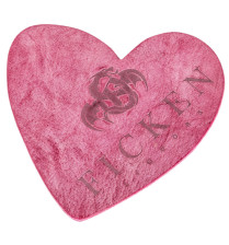 FICKEN Leder Bierdeckel pink