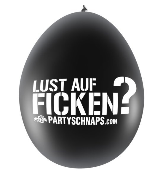 FICKEN Luftballon "Lust auf FICKEN"