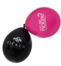 Luftballons in pink und schwarz Seite 1