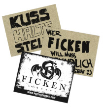 FICKEN Pappe 40x30 Festival