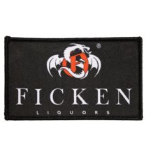 FICKEN Patch gewebt · 10x6 cm