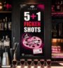 FICKEN Poster 5+1 Aktion an der Bar