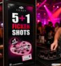 FICKEN Poster 5+1 Aktion am Thresen