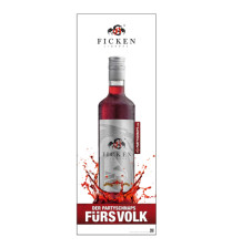 FICKEN Poster Flasche 0,7l