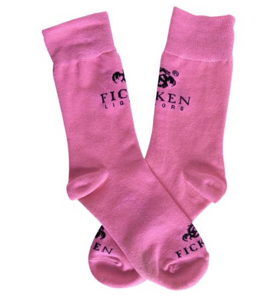 FICKEN Socken pink