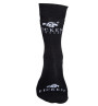 FICKEN Socken schwarz Frontalansicht