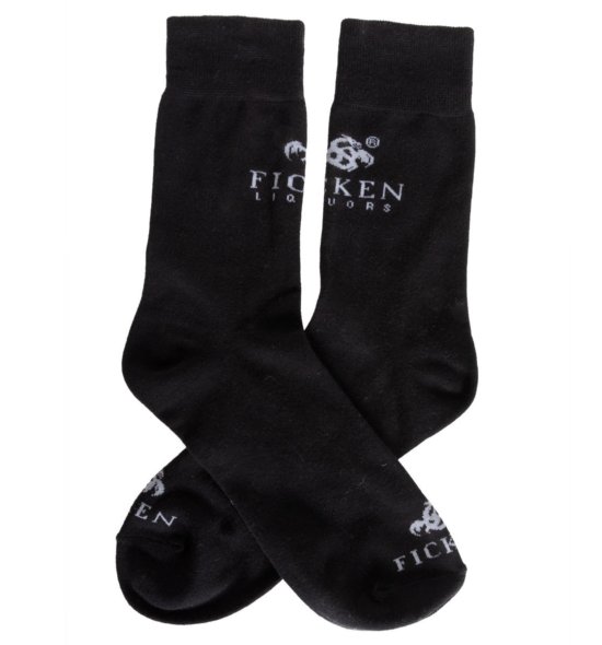 FICKEN Socken schwarz