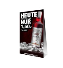 FICKEN Thekenaufsteller Preisschild · 1,50 Euro