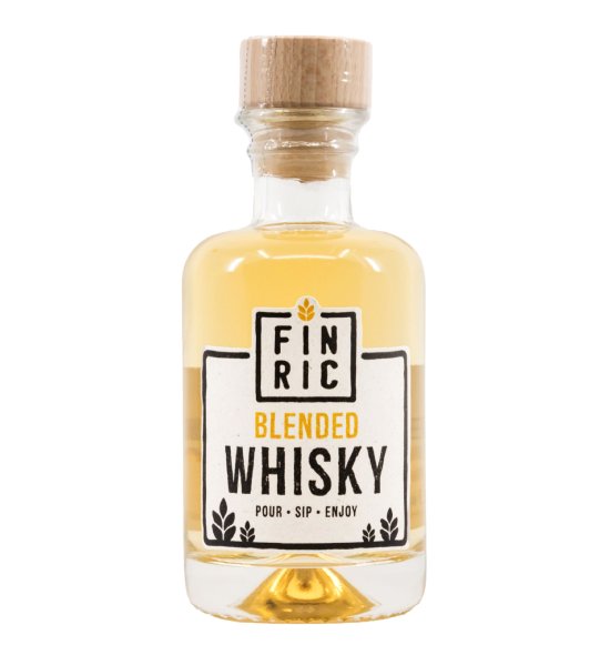 FINRIC Blended Whisky 0,1l Miniatur Vorderseite