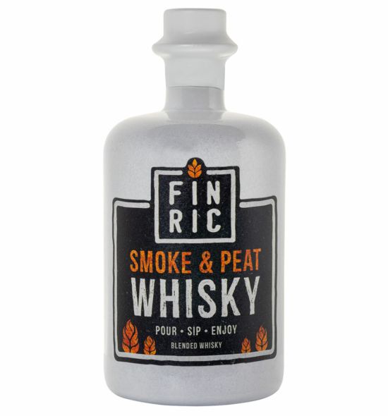 FINRIC Smoke & Peat Whiskey 0,5l