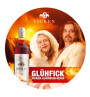 Bierdeckel Glühfick Vorderseite