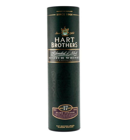 Hart Brothers Blended Malt Whisky · 0,7l · 50% · 17 Jahre · Port. Finish