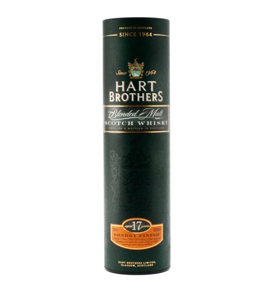 Hart Brothers Blended Malt Whisky · 0,7l · 50% · 17 Jahre · Sherry Finish