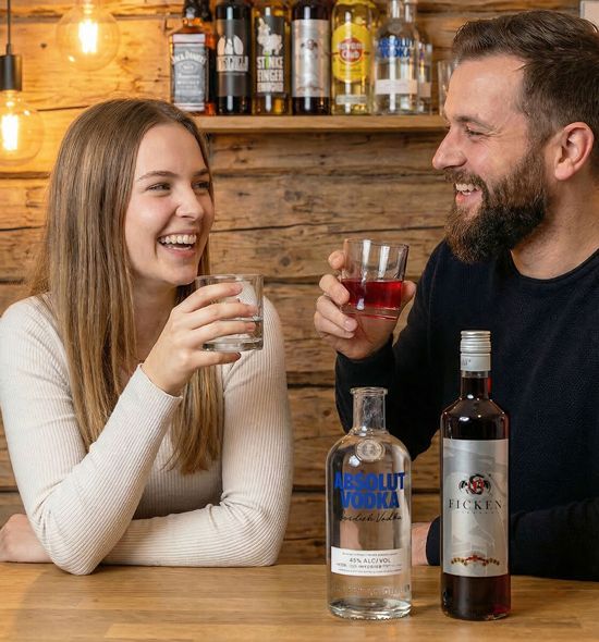 FICKEN an der Hausbar