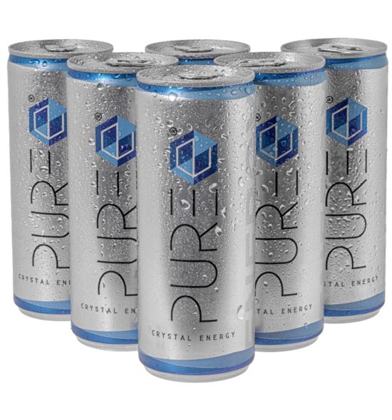 PURE Crystal Energy 250ml 6x nass