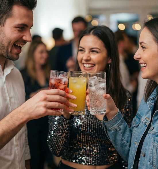 Schnapsmix Turbo beim Feiern