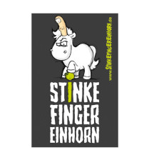 Stinkefingereinhorn · Motiv Aufkleber