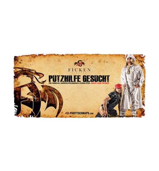 Statischer Aufkleber - Putzhilfe