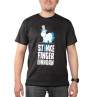 Stinkefingereinhorn Shirt Crowdfunding Vorderseite