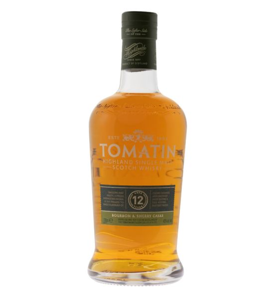 Tomatin 12 Years Old in GP vorne