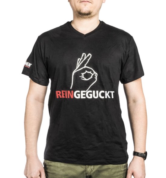 VORGLÜHEN Shirt "Reingeguckt"