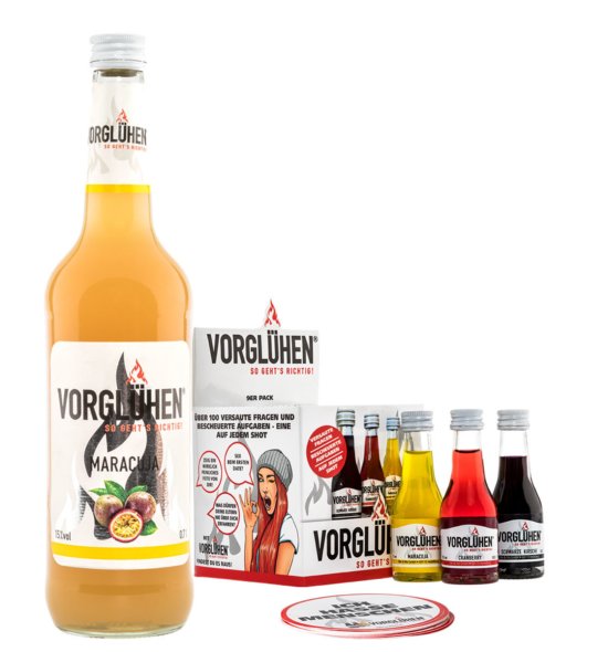 Vorglühen Starterpack Maracuja