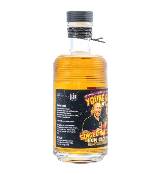 Young Guns #1 Single Malt Whisky Rum Cask Finish Seite