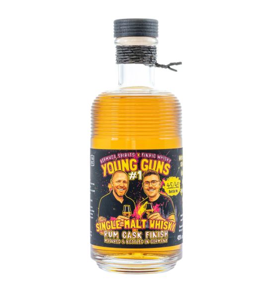 Young Guns #1 Single Malt Whisky Rum Cask Finish Vorderseite